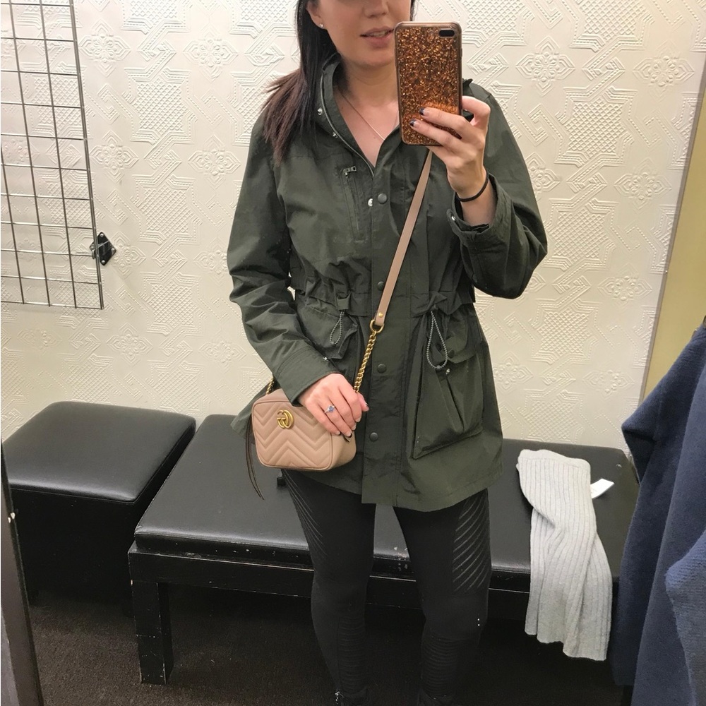 MINT$128 J Crew XS Perfect Lightweight Jacket Green